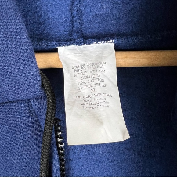 Vintage 1990s AT&T Zip Hoodie XL - Picture 4 of 4